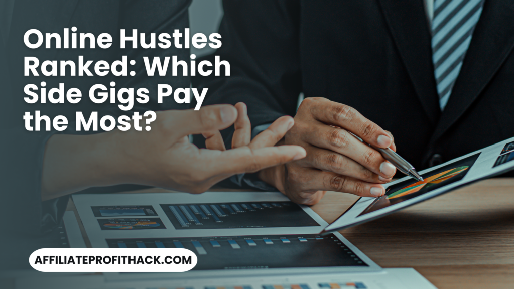 Online Hustles Ranked Which Side Gigs Pay the Most