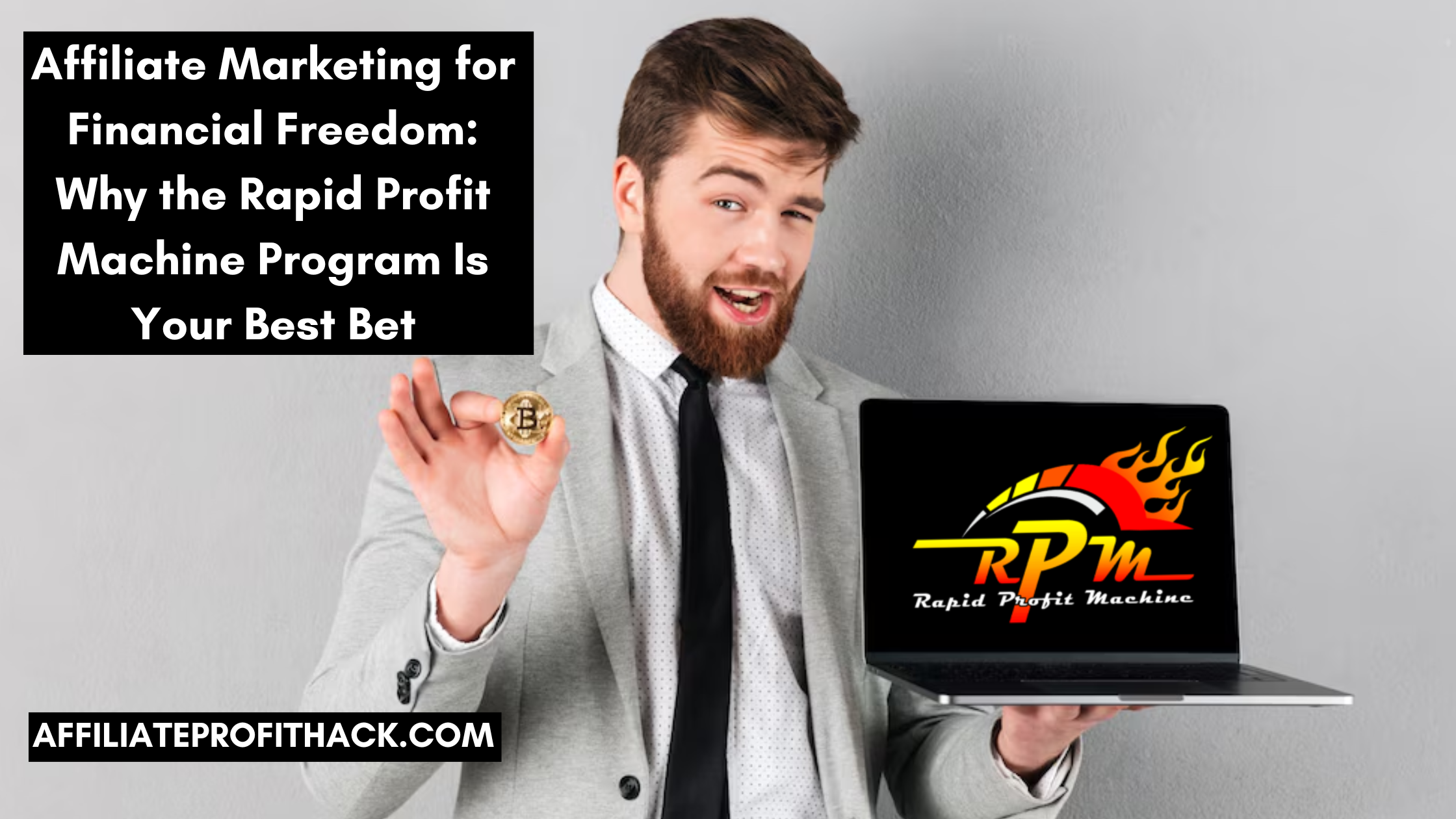 Affiliate Marketing for Financial Freedom Why the Rapid Profit Machine Program Is Your Best Bet