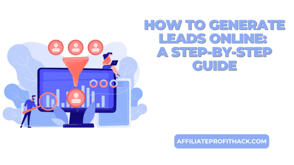 How to Generate Leads Online: A Step-by-Step Guide