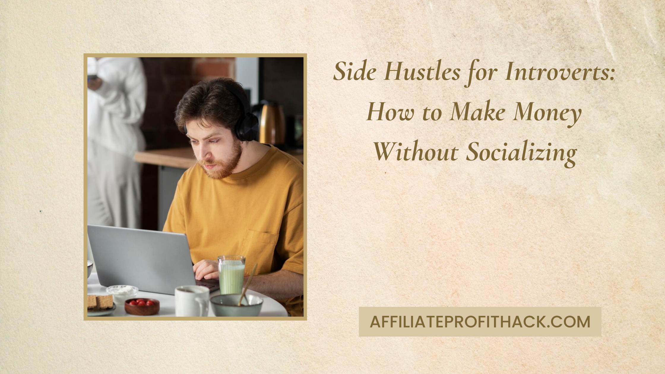 Side Hustles for Introverts: How to Make Money Without Socializing