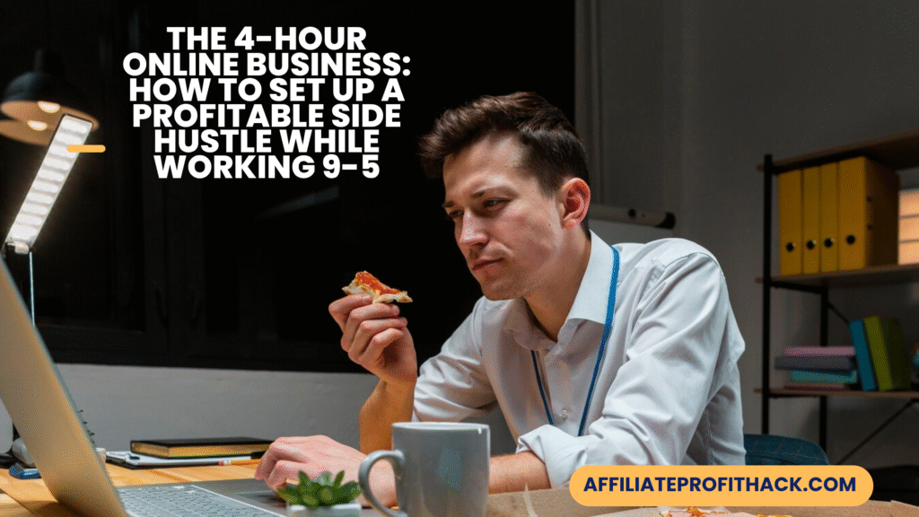 The 4-Hour Online Business: How to Set Up a Profitable Side Hustle While Working 9-5