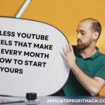 Faceless YouTube Channels That Make $5000 Every Month And How to Start Yours
